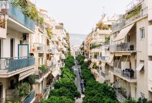 ساختمانهای مسکونی در یونان