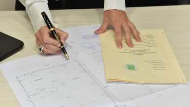 مدارک ملکی و نقشههای ساختمان برای بررسی شرایط گلدن ویزای یو